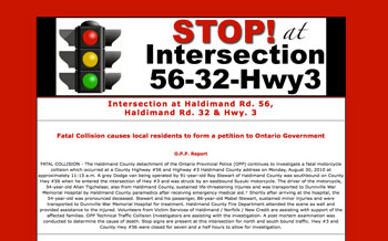 Intersection 56-32-3 website design
